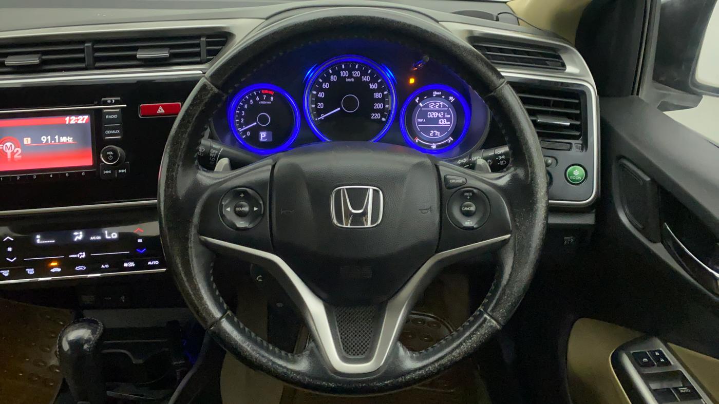 2014 Honda City 1.5L I-VTEC VX CVT, Petrol, Automatic, 28,598 km, Steering Wheel Close Up