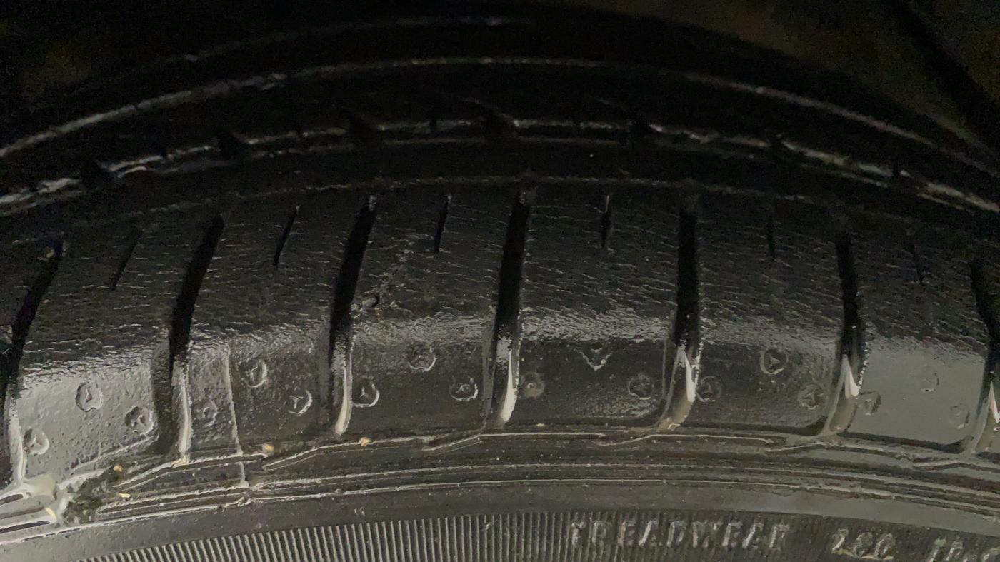 2014 Honda City 1.5L I-VTEC VX CVT, Petrol, Automatic, 28,598 km, Left Rear Tyre Tread