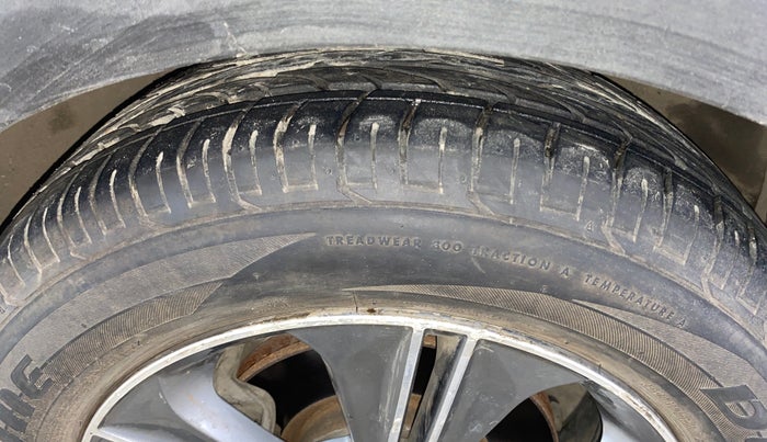 2016 Hyundai Creta SX PLUS AT 1.6 PETROL, Petrol, Automatic, 41,040 km, Left Front Tyre Tread