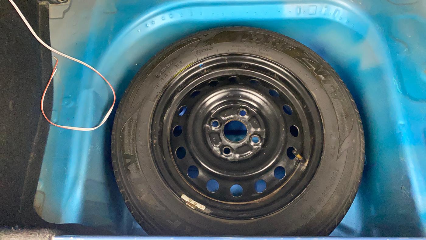 2019 Maruti New Wagon-R VXI 1.2 AMT, Petrol, Automatic, 74,018 km, Spare Tyre