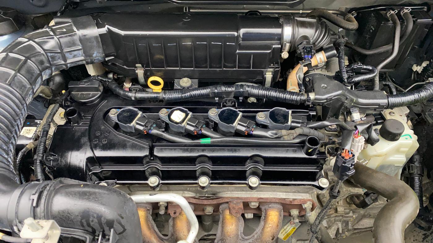 2019 Maruti New Wagon-R VXI 1.2 AMT, Petrol, Automatic, 74,018 km, Engine View