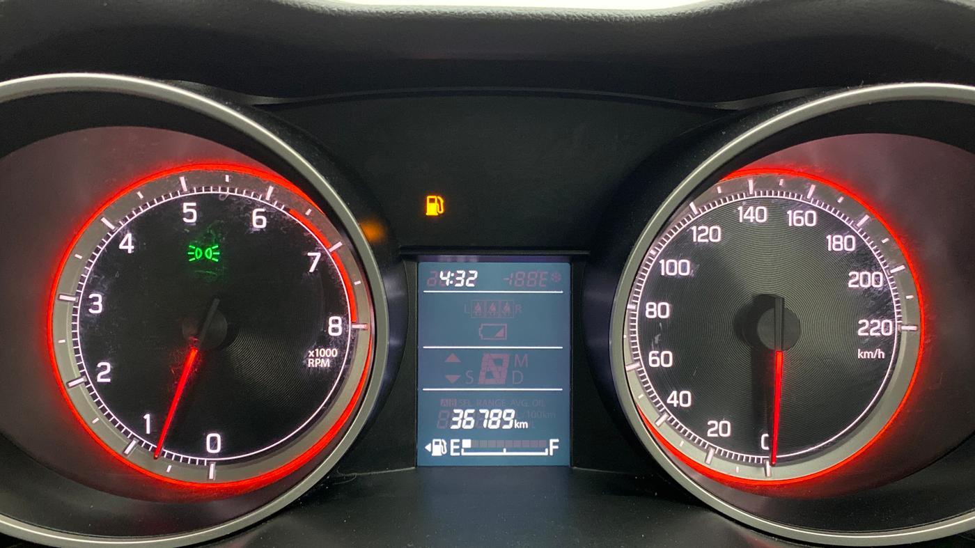2018 Maruti Swift VXI, Petrol, Manual, 36,789 km, Odometer Image