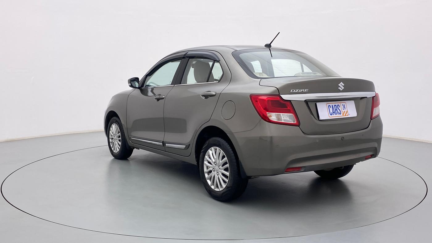 2021 Maruti Dzire ZXI AMT, Petrol, Automatic, 10,811 km, Left Back Diagonal