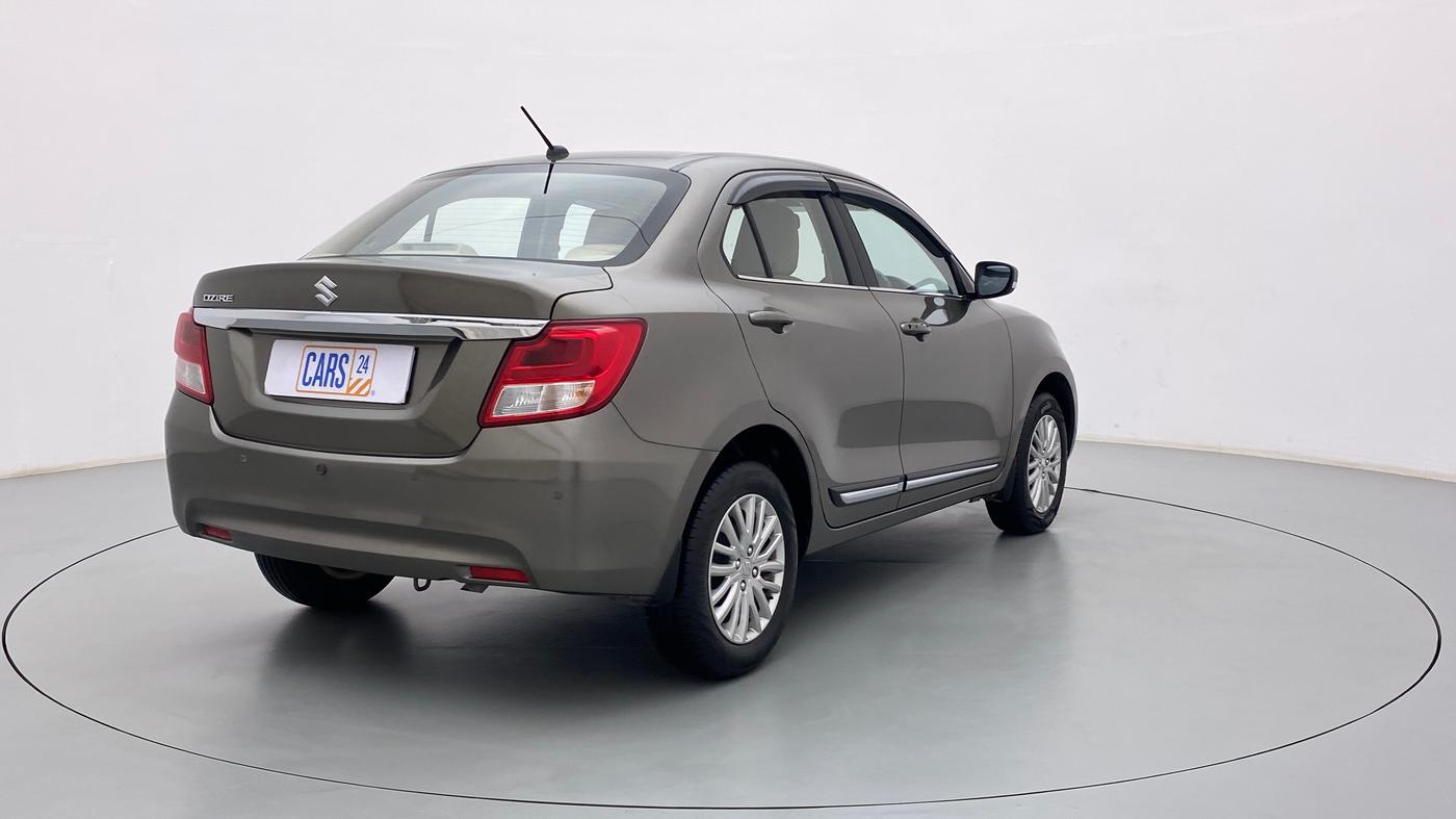 2021 Maruti Dzire ZXI AMT, Petrol, Automatic, 10,811 km, Right Back Diagonal