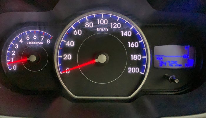 2012 Hyundai i10 ERA 1.1, Petrol, Manual, 34,725 km, Odometer Image