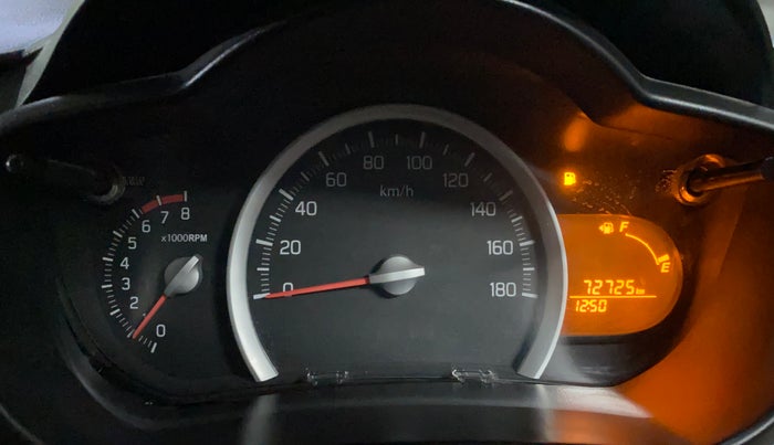 2016 Maruti Celerio ZXI, Petrol, Manual, 72,716 km, Odometer Image