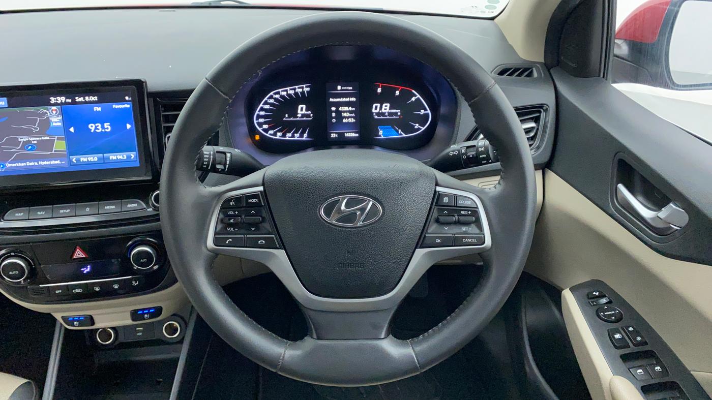 2021 Hyundai Verna SX (O) DIESEL MT, Diesel, Manual, 14,512 km, Steering Wheel Close Up