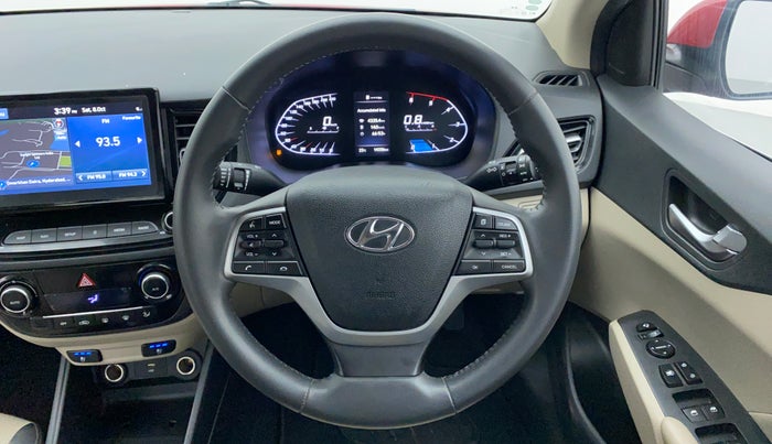 2021 Hyundai Verna SX (O) DIESEL MT, Diesel, Manual, 14,512 km, Steering Wheel Close Up