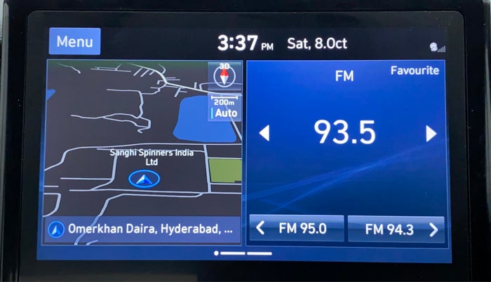 2021 Hyundai Verna SX (O) DIESEL MT, Diesel, Manual, 14,512 km, Touchscreen Infotainment System
