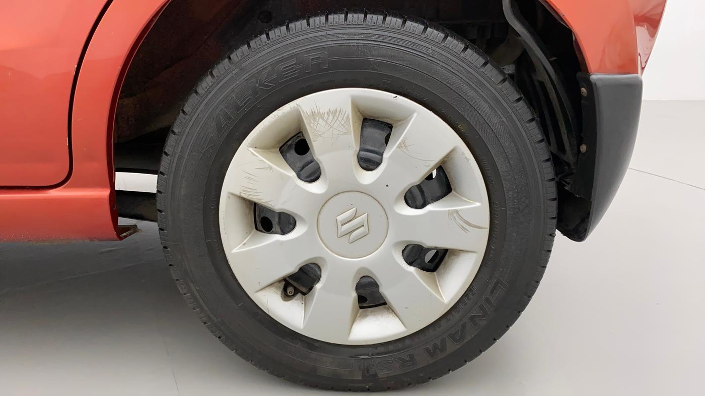 2010 Maruti A Star VXI, Petrol, Manual, 93,527 km, Left Rear Wheel
