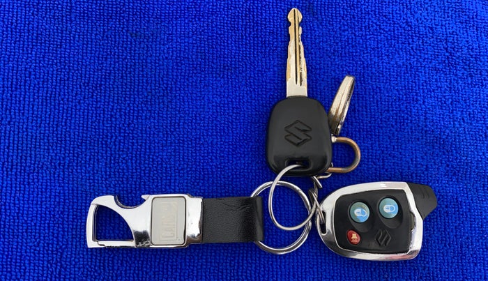 2010 Maruti A Star VXI, Petrol, Manual, 93,527 km, Key Close Up