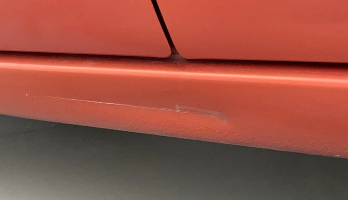 2010 Maruti A Star VXI, Petrol, Manual, 93,527 km, Left running board - Slightly dented