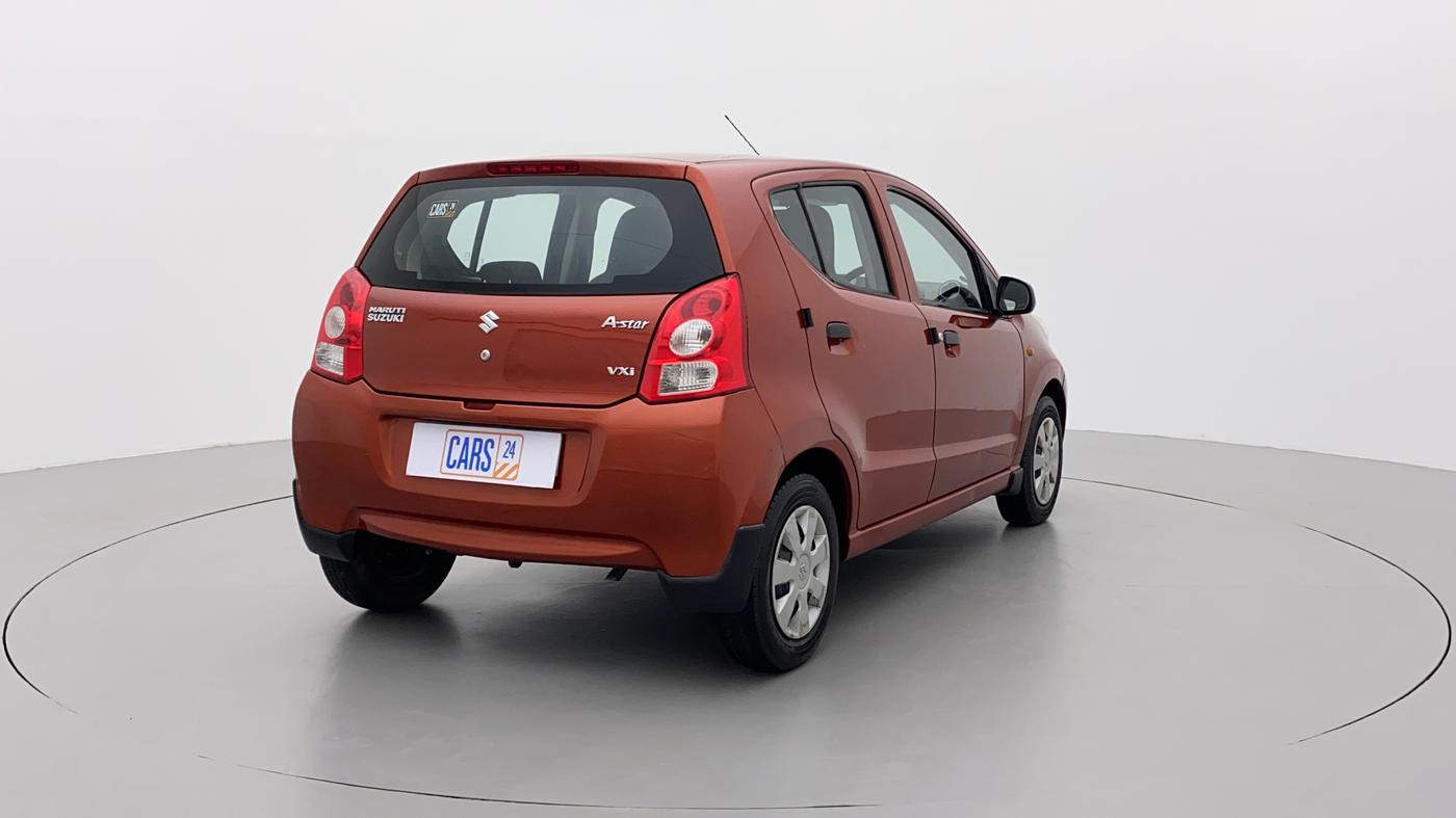 2010 Maruti A Star VXI, Petrol, Manual, 93,527 km, Right Back Diagonal