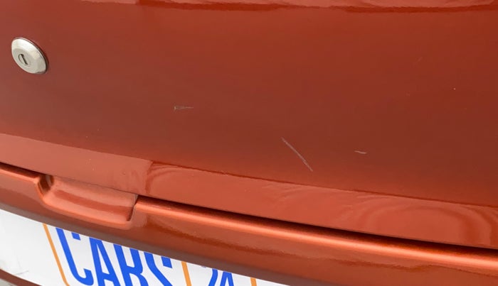 2010 Maruti A Star VXI, Petrol, Manual, 93,527 km, Dicky (Boot door) - Minor scratches