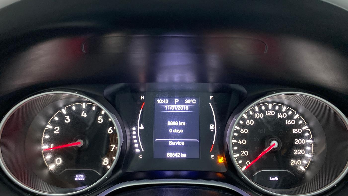 2017 Jeep Compass LIMITED 1.4 AT, Petrol, Automatic, 66,542 km, Odometer Image