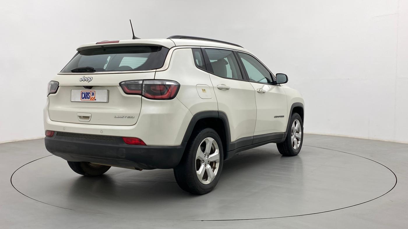 2017 Jeep Compass LIMITED 1.4 AT, Petrol, Automatic, 66,542 km, Right Back Diagonal