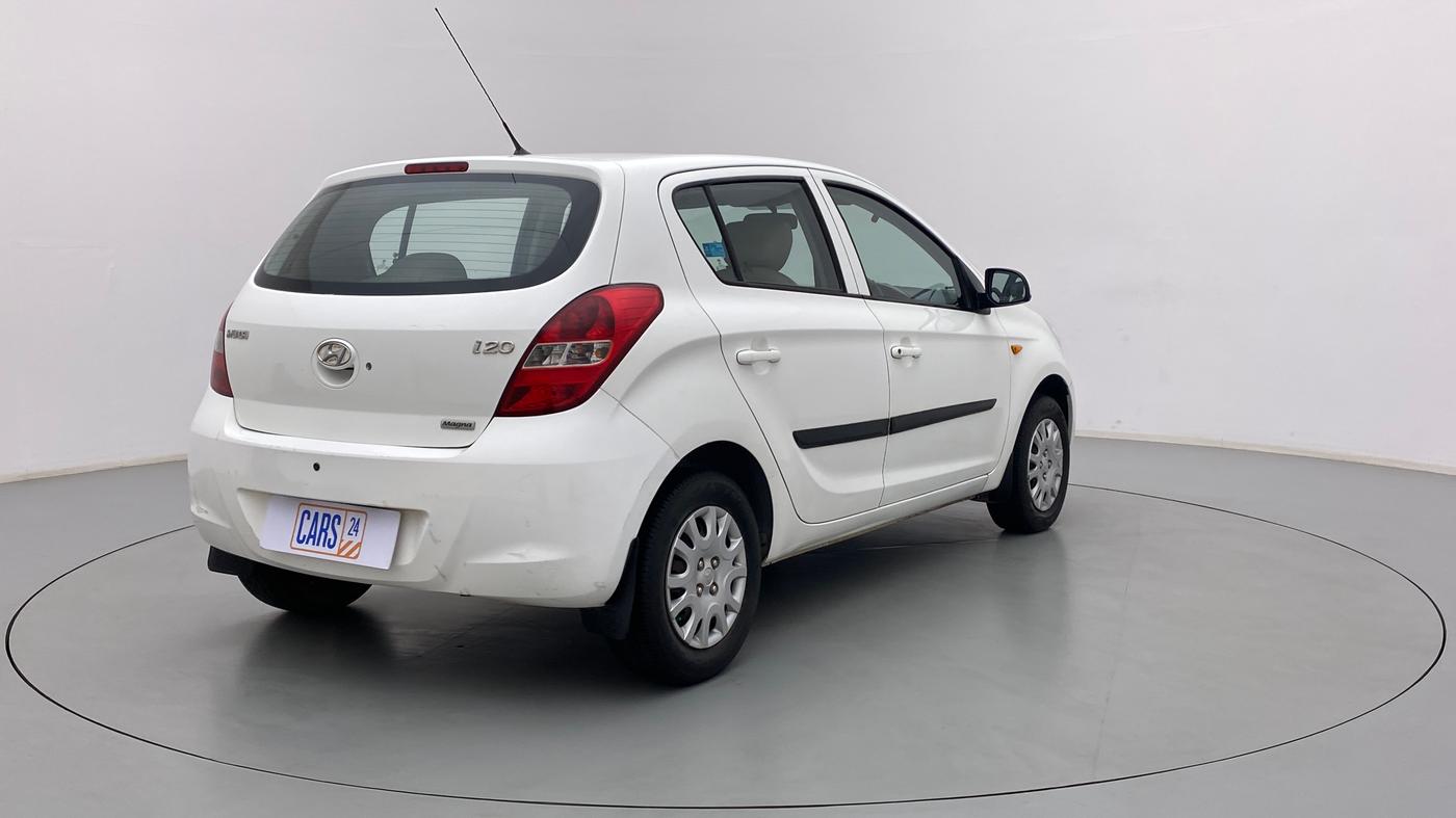 2011 Hyundai i20 MAGNA (O) 1.2, Petrol, Manual, 57,087 km, Right Back Diagonal