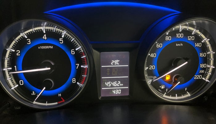 2018 Maruti Baleno DELTA PETROL 1.2, Petrol, Manual, 45,405 km, Odometer Image