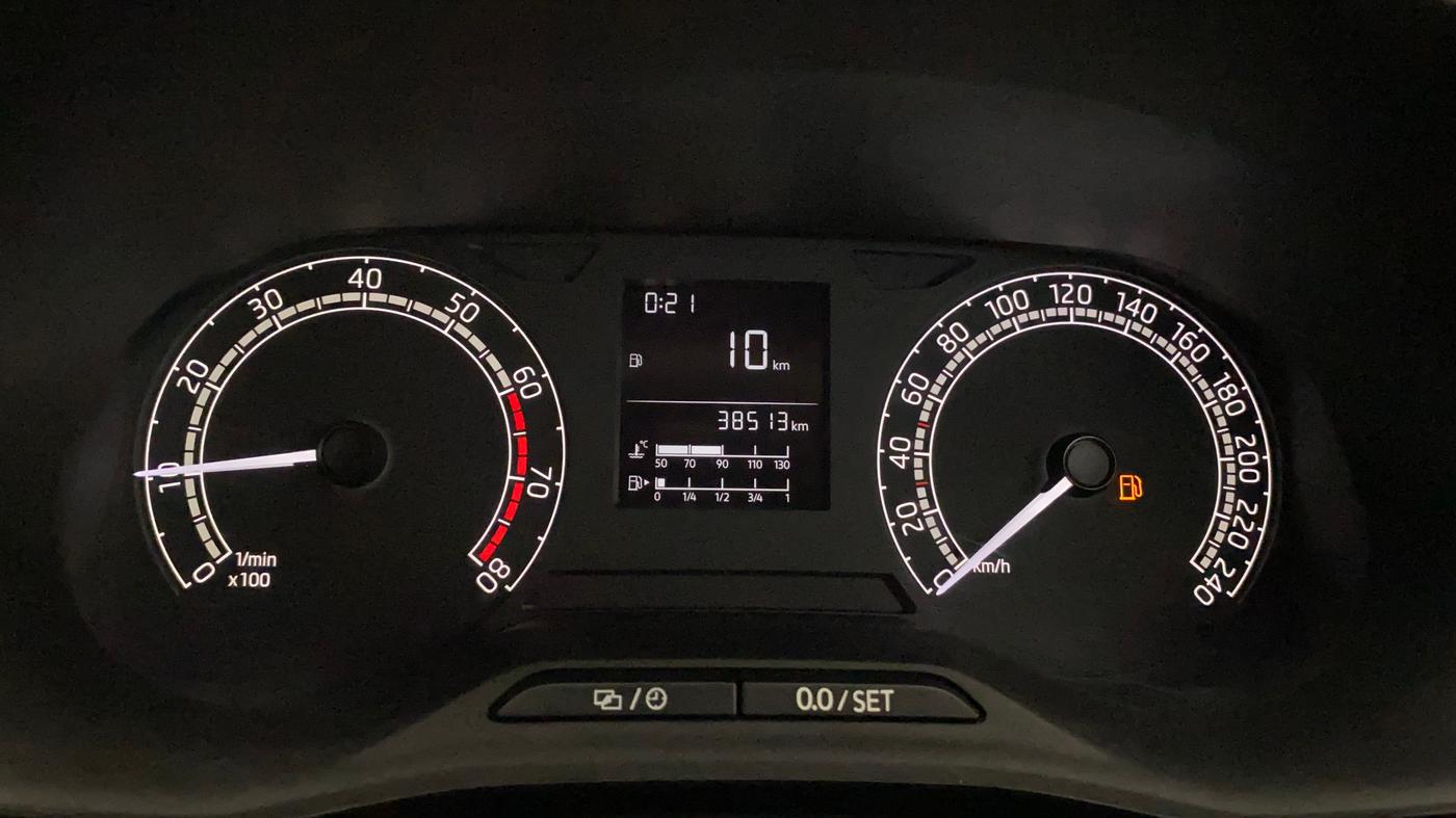 2022 Skoda SLAVIA ACTIVE 1.0L TSI MT, Petrol, Manual, 38,579 km, Odometer Image