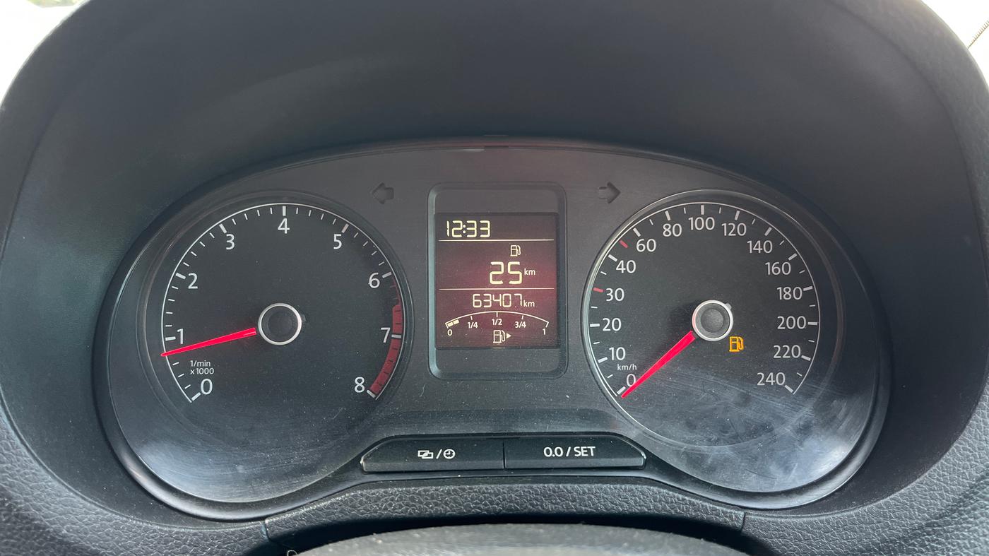 2018 Volkswagen Polo HIGHLINE1.2L, Petrol, Manual, 63,404 km, Odometer Image