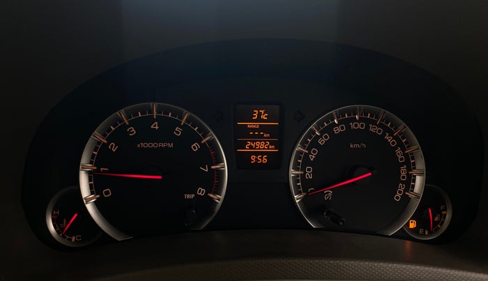 2016 Maruti Ertiga ZXI+, Petrol, Manual, 24,978 km, Odometer Image