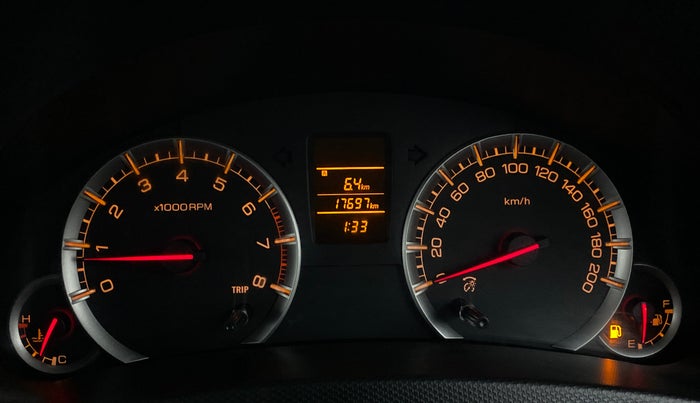 2017 Maruti Swift VXI, Petrol, Manual, 17,893 km, Odometer Image