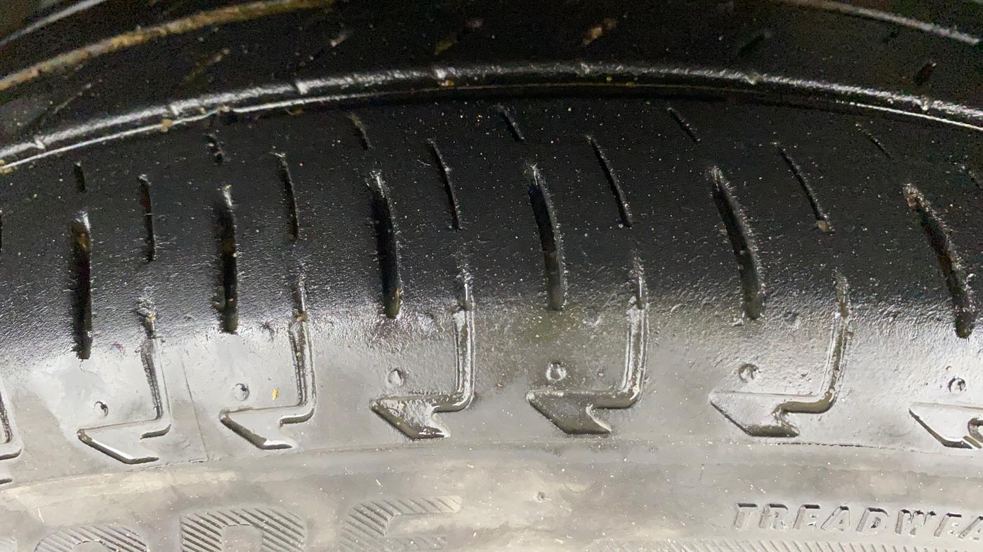 2017 Tata TIGOR XZ PETROL, Petrol, Manual, 74,309 km, Left Front Tyre Tread