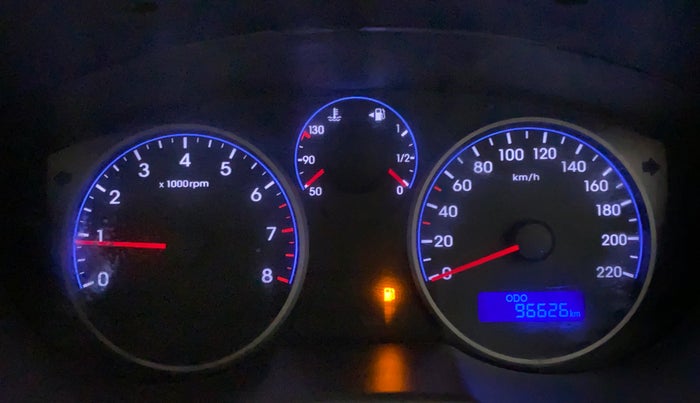 2013 Hyundai i20 MAGNA (O) 1.2, Petrol, Manual, 96,244 km, Odometer Image