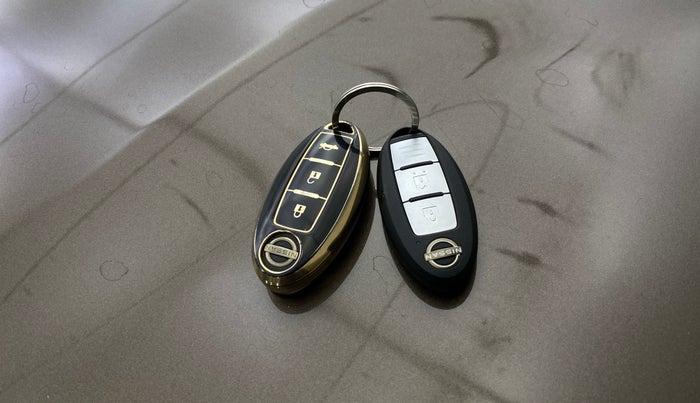 2021 Nissan MAGNITE XV TURBO CVT, Petrol, Automatic, 21,415 km, Key Close Up