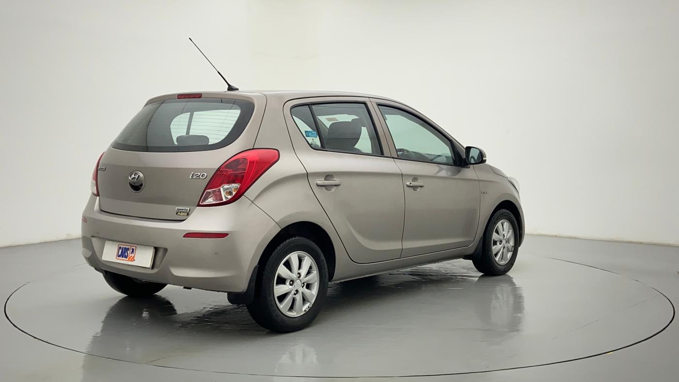 2014 Hyundai i20 SPORTZ 1.2 VTVT, Petrol, Manual, 49,373 km, Right Back Diagonal
