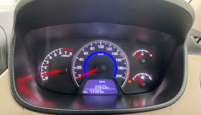 2019 Hyundai Grand i10 MAGNA 1.2 KAPPA VTVT, Petrol, Manual, 43,365 km, Odometer Image