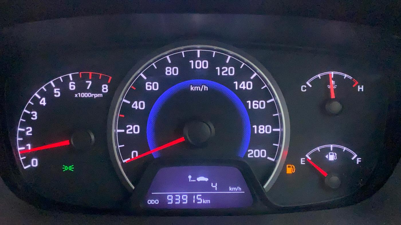 2014 Hyundai Grand i10 ASTA 1.2 KAPPA VTVT, Petrol, Manual, 93,975 km, Odometer Image