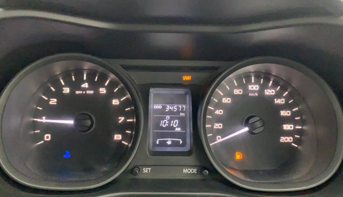 2018 Tata NEXON XM PETROL, Petrol, Manual, 34,577 km, Odometer Image