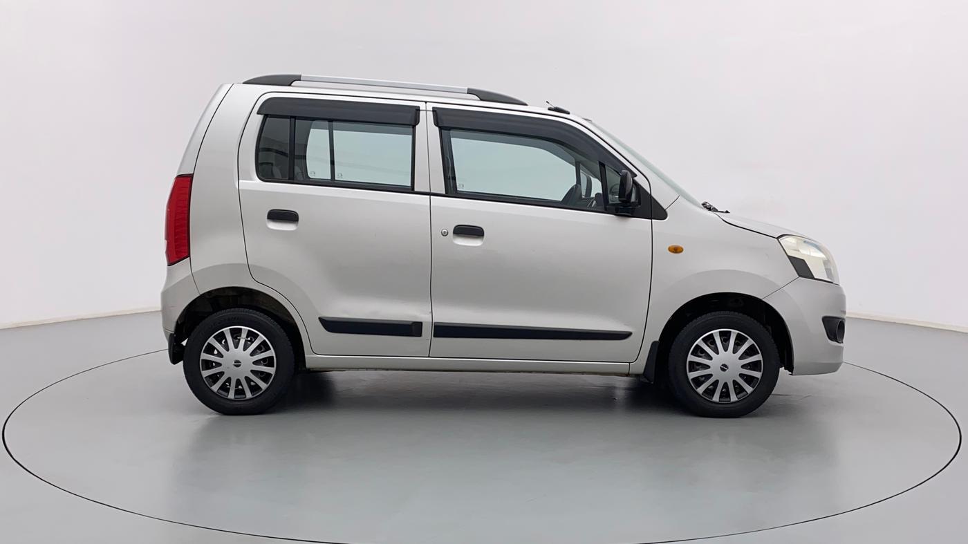 2017 Maruti Wagon R 1.0 LXI CNG, CNG, Manual, 66,198 km, Right Side View