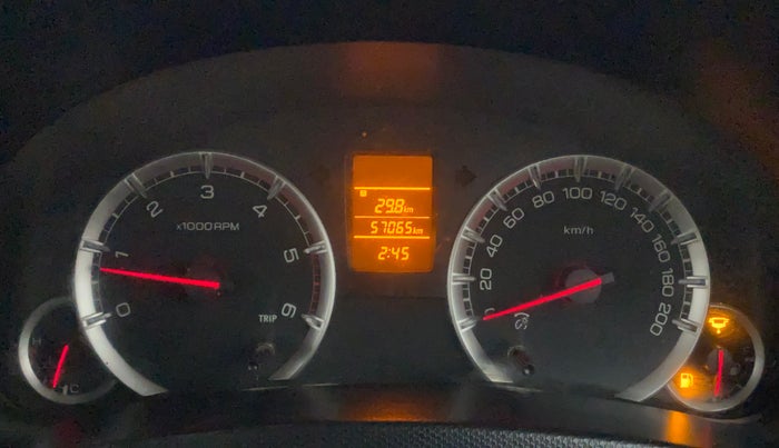 2014 Maruti Swift VDI ABS, Diesel, Manual, 57,065 km, Odometer Image