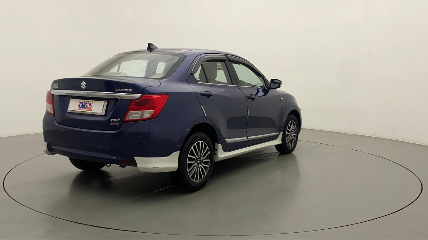 2018 Maruti Dzire ZXI PLUS AMT, Petrol, Automatic, 57,651 km, Right Back Diagonal