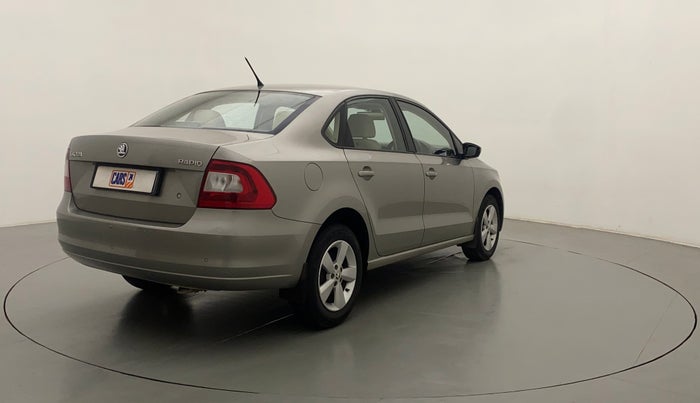 2015 Skoda Rapid 1.5 TDI CR STYLE PLUS AT, Diesel, Automatic, 35,430 km, Right Back Diagonal