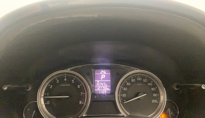 2018 Maruti Ciaz DELTA 1.4 AT PETROL, Petrol, Automatic, 1,27,750 km, Odometer Image