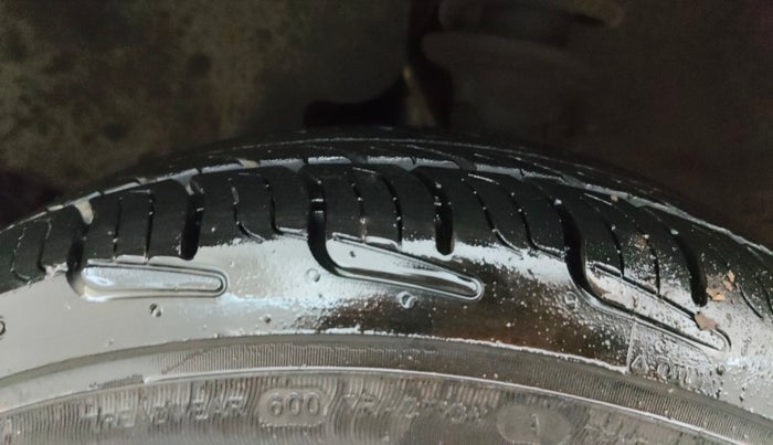 2016 Tata Nano TWIST XTA, Petrol, Automatic, 16,800 km, Left Front Tyre Tread