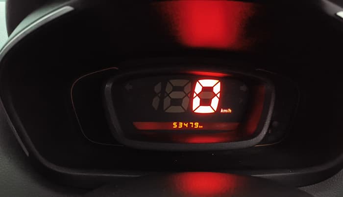 2017 Renault Kwid RXT 1.0, Petrol, Manual, 53,430 km, Odometer Image