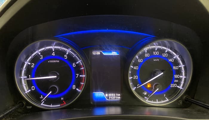 2017 Maruti Baleno ZETA PETROL 1.2, Petrol, Manual, 71,270 km, Odometer Image