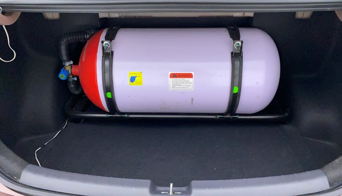 2021 Hyundai AURA S CNG, CNG, Manual, 4,663 km, Boot Inside