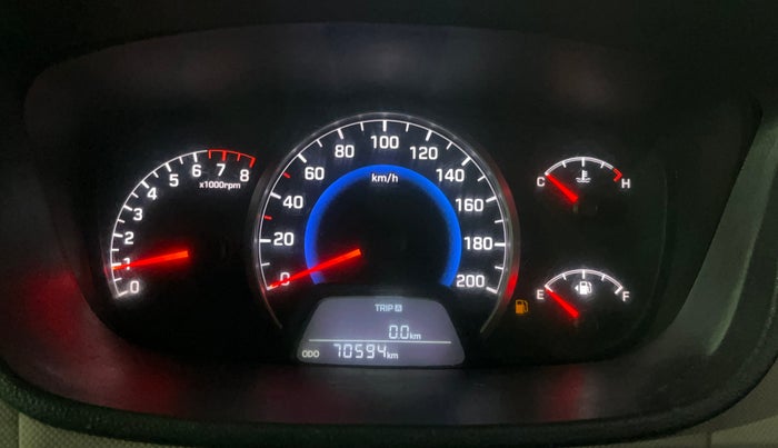 2014 Hyundai Grand i10 SPORTZ 1.2 KAPPA VTVT, Petrol, Manual, 70,547 km, Odometer Image