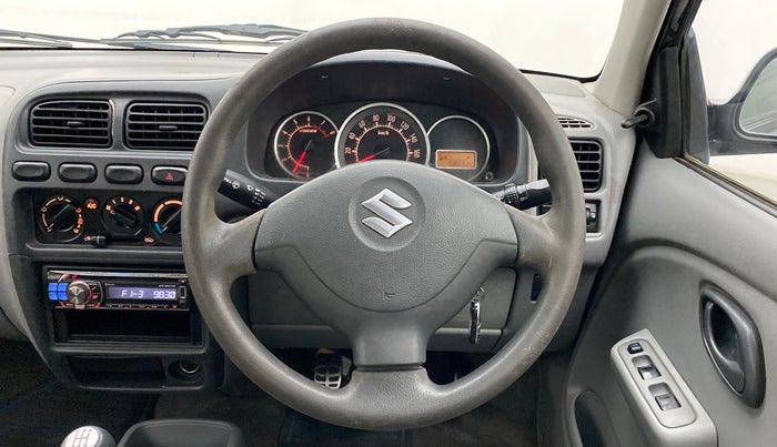 2011 Maruti Alto K10 VXI, Petrol, Manual, 58,552 km, Steering Wheel Close Up