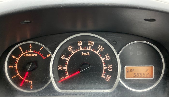 2011 Maruti Alto K10 VXI, Petrol, Manual, 58,552 km, Odometer Image