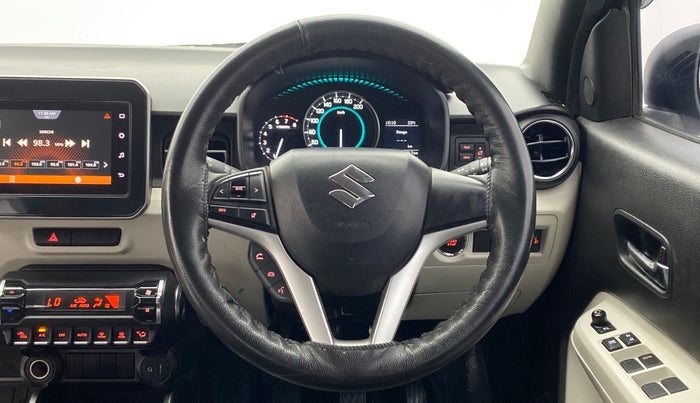 2021 Maruti IGNIS ALPHA 1.2 K12, Petrol, Manual, 31,530 km, Steering Wheel Close Up