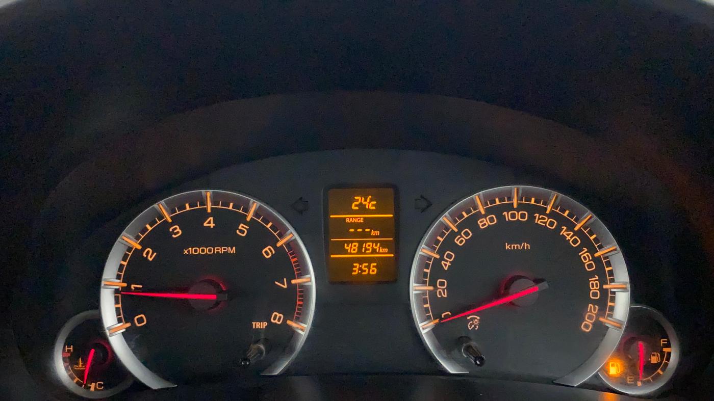 2014 Maruti Swift ZXI, Petrol, Manual, 48,194 km, Odometer Image