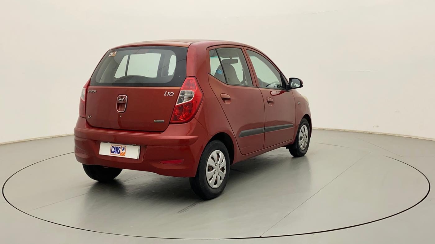 2012 Hyundai i10 MAGNA 1.2, Petrol, Manual, 30,627 km, Right Back Diagonal
