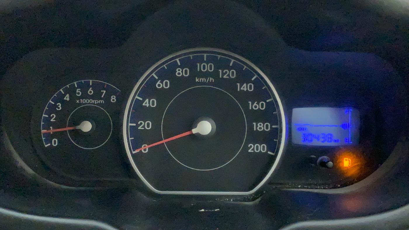 2012 Hyundai i10 MAGNA 1.2, Petrol, Manual, 30,627 km, Odometer Image
