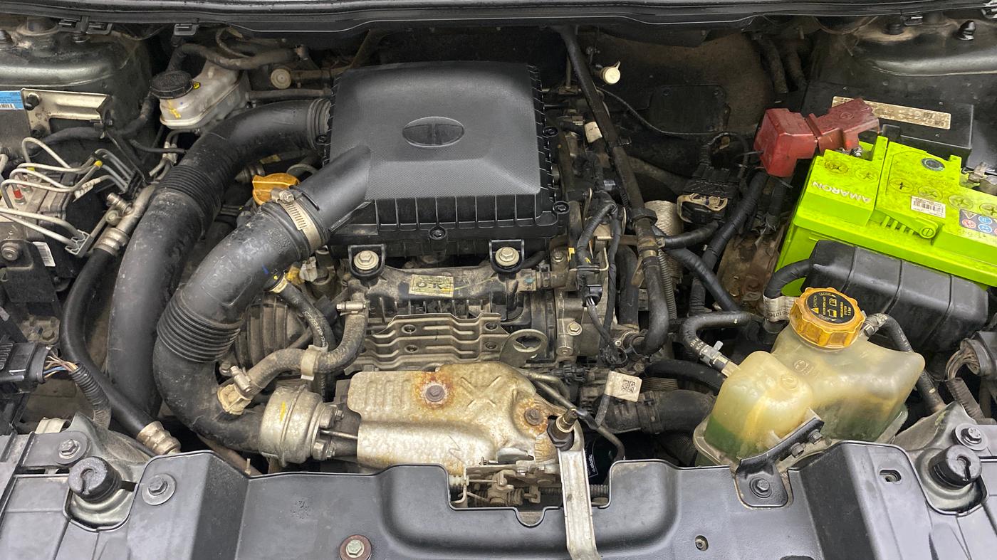 2023 Tata NEXON XM SUNROOF PETROL, Petrol, Manual, 58,215 km, Engine View